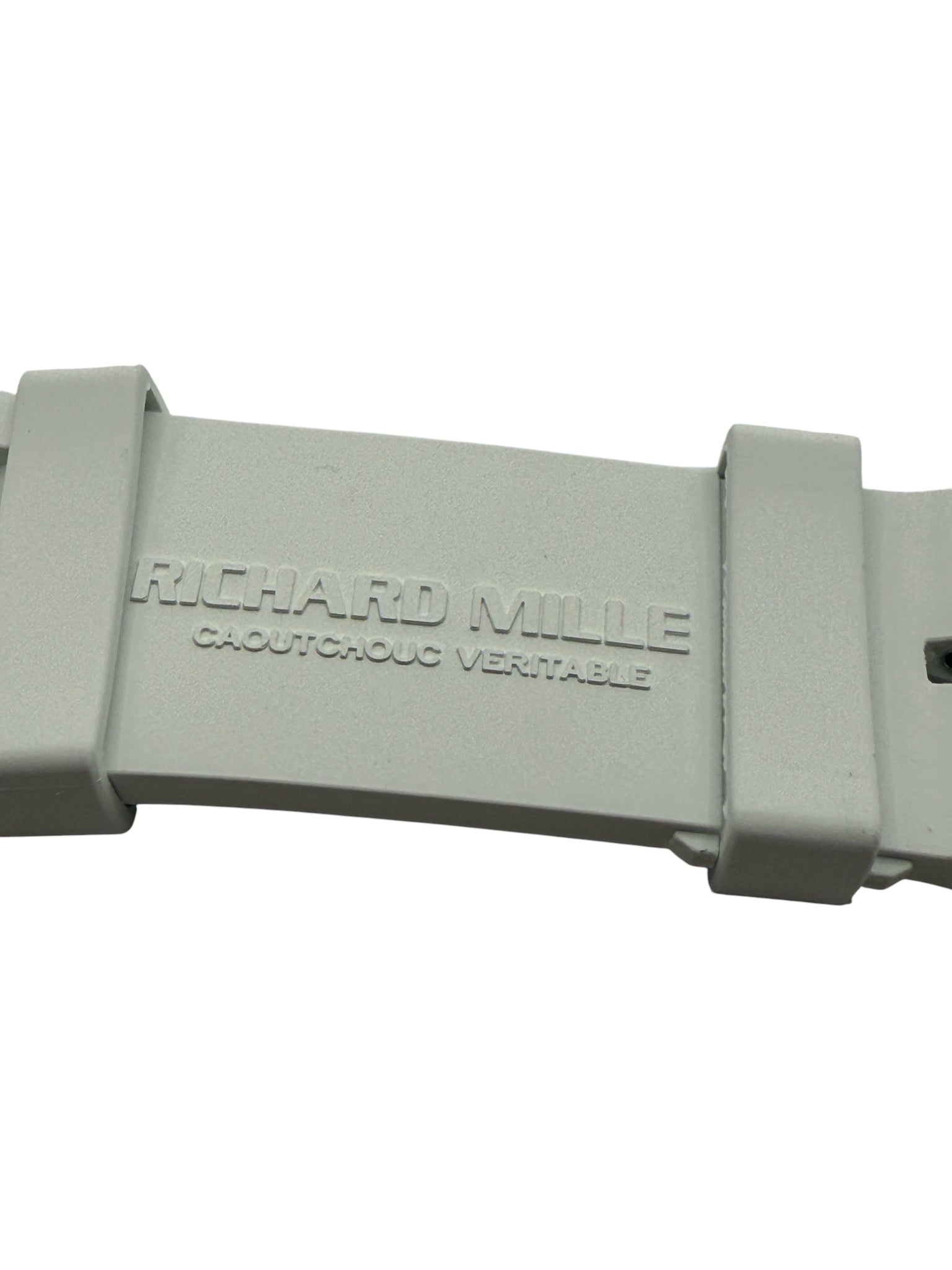 Richard Mille White Rubber Strap for RM035 RM055 RM030 NEW OEM 30M
